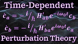 Problem 113  TwoLevel Systems ⇢ Solving the TimeDependent PT Eqs Intro to Quantum Mechanics [upl. by Nevs635]