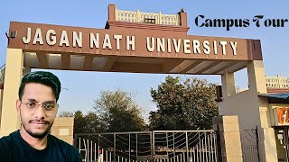 Jagannath University Jaipur Campus Tour Vlogs [upl. by Hctim]