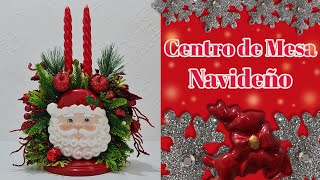 Centro de Mesa Navideño 🎅🏻 DIY Navideño 🎄 Christmas Centerpiece [upl. by Baecher]