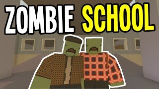 Unturned  BACK to SCHOOL with ZOMBIES  Carpat Map  Ep 9 [upl. by Onra]