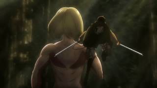 Levi Vs Female Titan eng sub [upl. by Tabbie230]