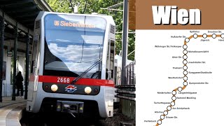 Doku U6 Wien  Die schönste UBahnlinie Wiens 2024  Floridsdorf  Siebenhirten [upl. by Kazue]