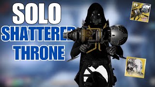 Solo Flawless Shattered Throne W Stasis Hunter Episode Revenant Destiny 2 [upl. by Ziana]