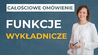 Funkcje wykładnicze CAŁOŚCIOWE OMÓWIENIE [upl. by Ohaus]