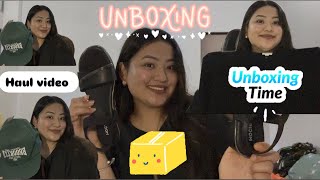 Let’s unboxed🎁  what I bought from HampM  shoes shopping 🛍️  tibetanvloger [upl. by Hollah]