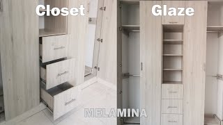 Closet Glaze en melamina sencillo y práctico [upl. by Bock]