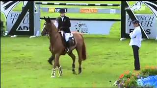 Edwina Alexander and Itot du Chateau Chantilly 2011 Global Champions Tour Round 1 2 and Jump Off [upl. by Pernick]