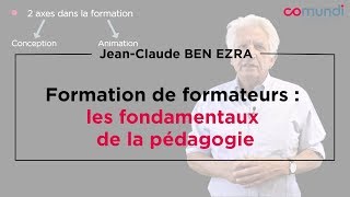 Formation de formateurs  les fondamentaux de la pédagogie [upl. by Darra]