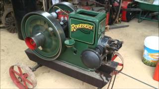 Rosebery Stationary Engine 4hp [upl. by Xenos]