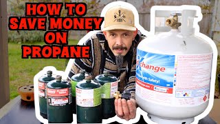 How to save money on propane panchothings coldfront howto propane cold camping greatoutdoors [upl. by Seravart]