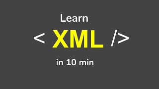 What is XML  XML Beginner Tutorial  Learn XML with Demo in 10 min [upl. by Gies]