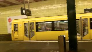 Berliner UBahnlinie U6 nach Kochstraße [upl. by Nelyaw]