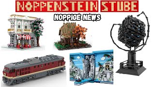 Viele coole Neuheiten bei Lesdiy Barweer und Blue Brixx  8W Eisenbahn Modulars Noppige News [upl. by Erdeid]