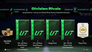 EAFC25 Division Rivals Rewards Division 4 [upl. by Mcknight482]