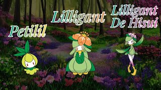 Petilil y Lilligant De Hisui [upl. by Rocky]