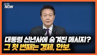 국정NOW 대통령 신년사에 숨겨진 메시지가 있다 과연 2024년 대한민국은 어떤 방향으로 나아갈까 [upl. by Agnola]