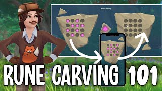 HOW TO DO RUNE CARVING ROTATE amp FLIP LIFE HACKS FOR HOLLOW WOODS PROGRESSION PATHS IN STAR STABLE [upl. by Messere]