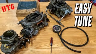 Mostly Universal Carburetor Setup And Adjustment Made Simple How To Achieve A Clean Smooth Idle [upl. by Mcroberts]