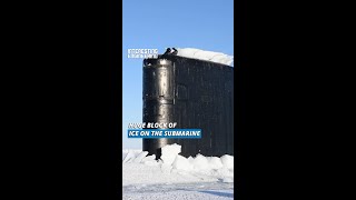 People Try To Remove The Ice On The Submarine [upl. by Dragelin689]