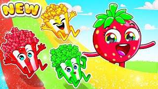 Rainbow Popcorn Song 🌈🍿 This Is Popcorn Song  Yum Yum English Kids Songs [upl. by Notlaw92]