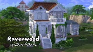 Ravenwood Victorian  Sims 4 Speed Build  No CC [upl. by Braswell]