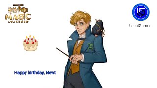 Happy late birthday Newt  Harry Potter Magic Awakened [upl. by Gee]