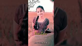 Kadhala❣️ kadhala❤️ song tamil true love status new trending video cute love shorts viralvideo [upl. by Rosio]