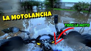 DILUVIO INUNDACION Y CAOS 😫ATRAPADO CON LA MOTO  Observaciones Diarias 173 [upl. by Lenny585]