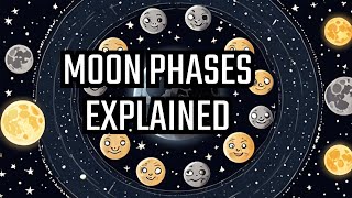 Phases of the Moon  Kids  Learn 8 Phases of the Moon [upl. by Awram959]