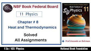 Unit 8 Assignment Solutions  Class 11th Physics Federal Board NBF Book [upl. by Vaules139]