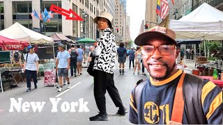 New York Chinese Woman Shocked To See Black Man Speaks Fluent Chinese [upl. by Solegnave]