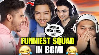 Goldy Bhai Rega Mavi Aman FUNNIEST SQUAD In BGMI🤣 [upl. by Dremann]