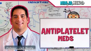 Antiplatelet Medications  Mechanism of Action Indications Adverse Reactions Contraindications [upl. by Meridith]