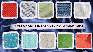 Types of Knit Fabric and their Application  Material for Sewing  Learning About Fabrics [upl. by Hayouqes356]