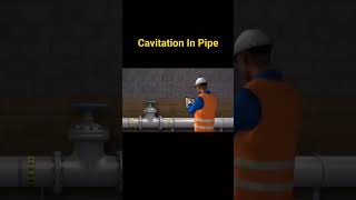 Cavitation In Pipe line [upl. by Oinota]