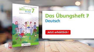 Das Übungsheft Deutsch für Klasse 7 [upl. by Masao]