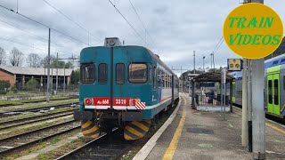 Ferrovia del Liri Sulla ALn 6683320 da Roccasecca a Isola Liri [upl. by Cowey]