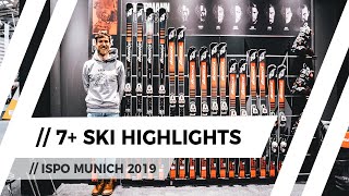 7 Highlight SkiNeuheiten der Saison 201920  ISPO Munich 2019 [upl. by Arotak]