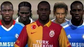 Drogba from FIFA 04 to 13  HD 1080p [upl. by Lazos]