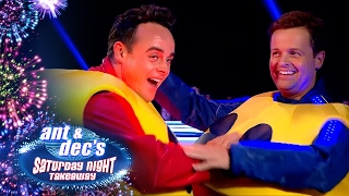 Ant V Dec Life Size Pacman Game  Saturday Night Takeaway [upl. by Gilberto717]