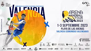 Arena Handball LIVE 2023  CESA Valencia  Viernes  Tarde Pista 3 [upl. by Nosyerg908]