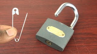 How to Open a Lock without key Easy  4 Ways to Open a Lock  Amazing life hacks with Locks 🔴 NEW [upl. by Larianna663]