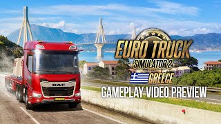 Euro Truck Simulator 2  Greece Gameplay Preview [upl. by Born]