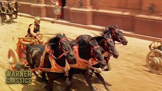 BenHur  Chariot Race  FULL SCENE  Warner Classics [upl. by Zavras]