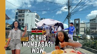 EXPLORING MOMBASA KENYA 🇰🇪 FOR THE FIRST TIME  TRYING STREET FOOD AND THE OLD TOWN [upl. by Urquhart868]