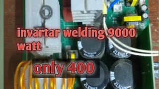 Invartar welding machine bord onlay 400 rupay me [upl. by Vasilek]