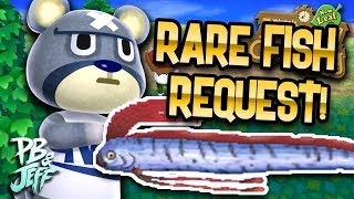 Animal Crossing New Leaf  The Rare Oarfish Part 6 [upl. by Parthenia]