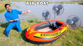 We Made Air Powered Boat🔥 हमने बना दी हवा से चलने वाली नाव  100 Working [upl. by Seena]