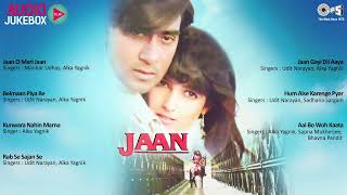 Jaan Movie Full Songs  Ajay Devgan Bollywood Collection  90s Bollywood Romantic Songs  1996 [upl. by Nazar898]