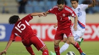 Lebanon vs Korea Republic FIFA World Cup 2014 Asian Qualifiers RD 4  MD8 [upl. by Hafirahs]